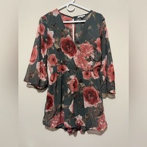 Charlotte Russe shorts romper